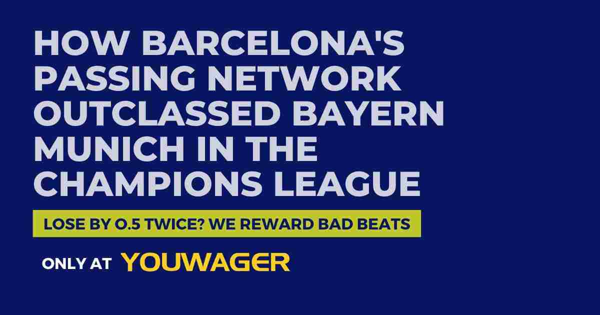 How Barcelona's Passing Network Outclassed Bayern Munich in the Champions League