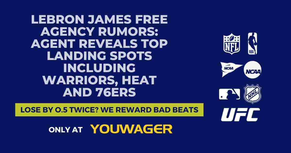 LeBron James Free Agency Top Landing Spots Including Warriors, Heat and 76ers