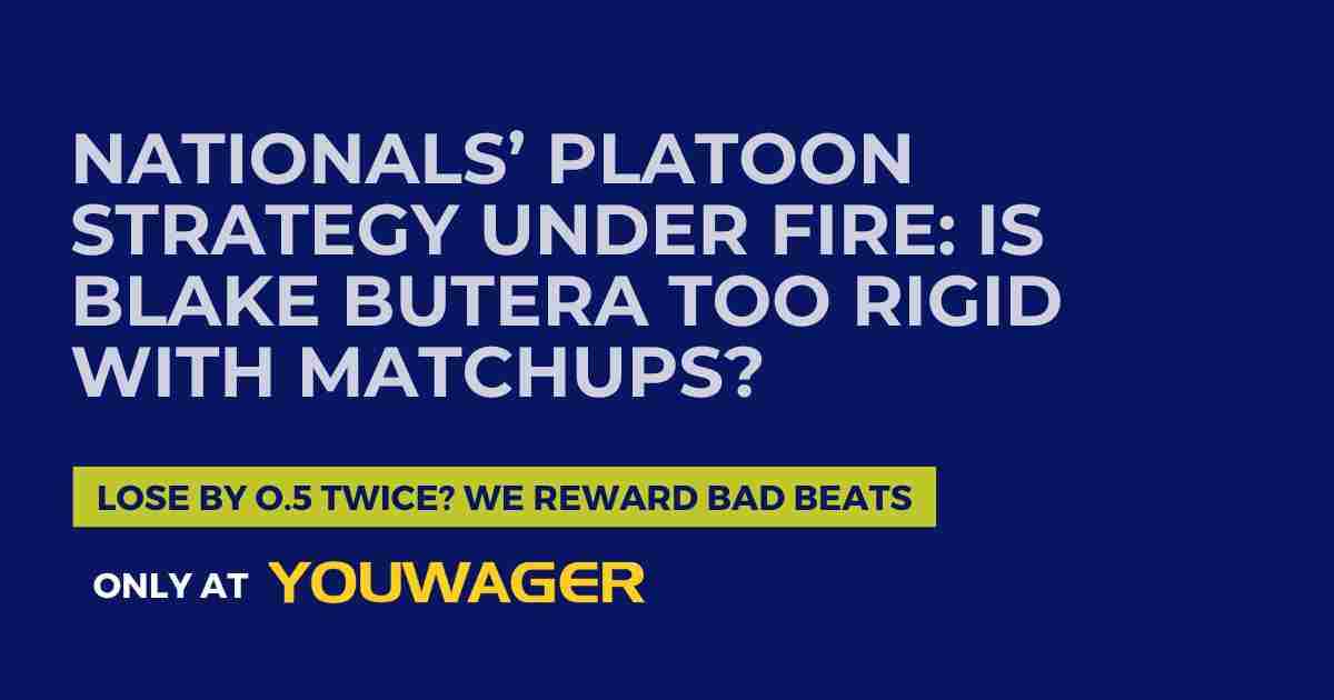 Nationals’ Platoon Strategy Under Fire_ Is Blake Butera Too Rigid With Matchups