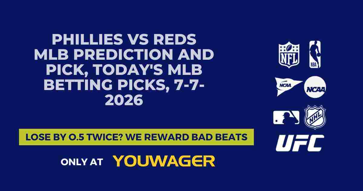 Phillies vs Reds MLB Prediction and Pick, Today's MLB Betting Picks, 7-7-2026