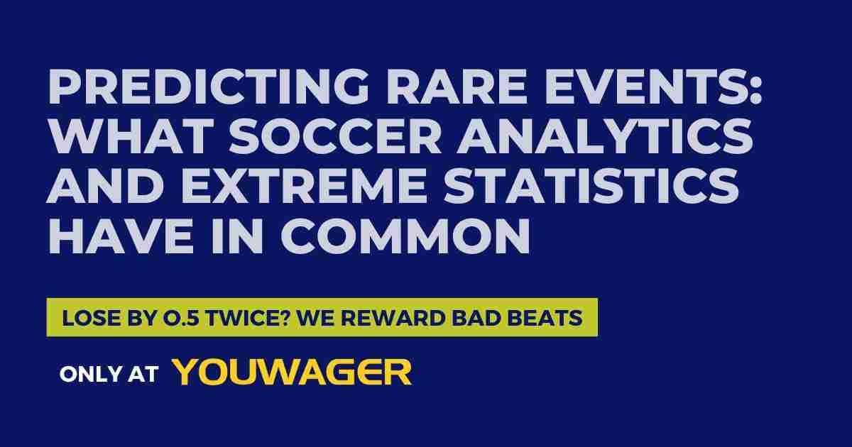 Predicting Rare Events: What Soccer Analytics and Extreme Statistics Have in Common