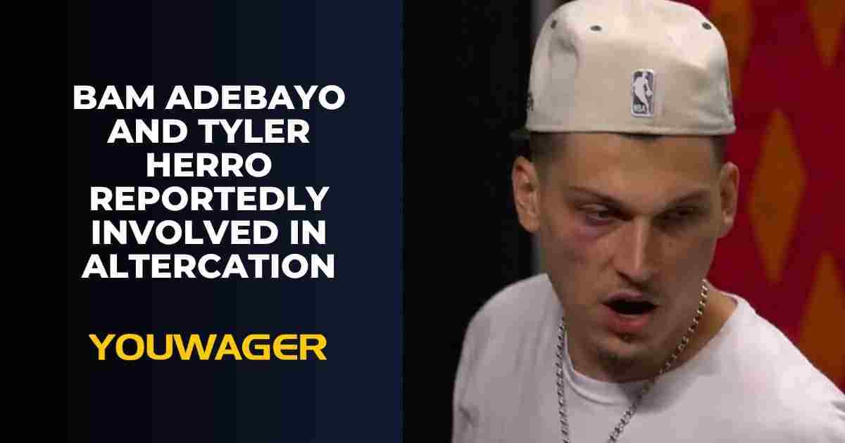 TYLER HERRO WAS PUNCHED BY FORMER TEAMMATE BAM ADEBAYO DURING AN ALTERCATION IN LAS VEGAS