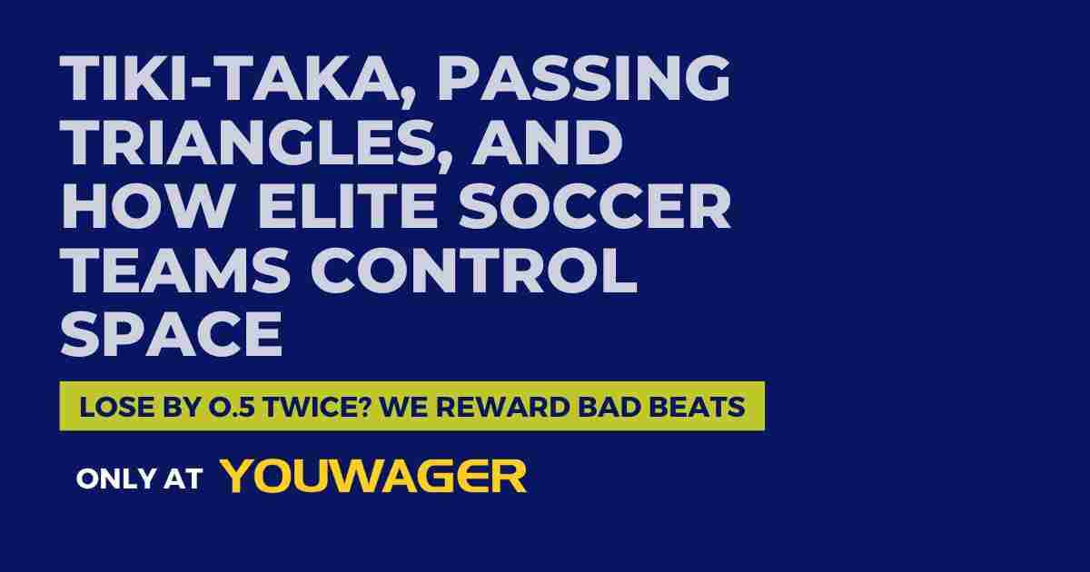 Tiki-Taka, Passing Triangles, and How Elite Soccer Teams Control Space