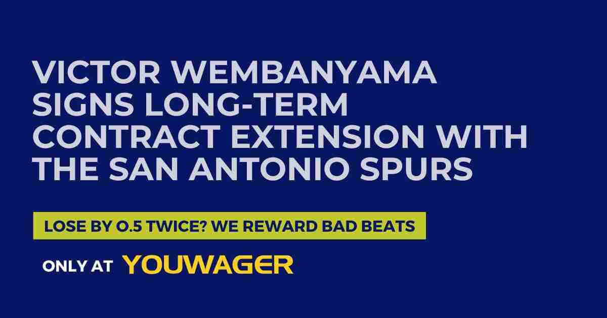Victor Wembanyama Signs Long-Term Contract Extension With the San Antonio Spurs