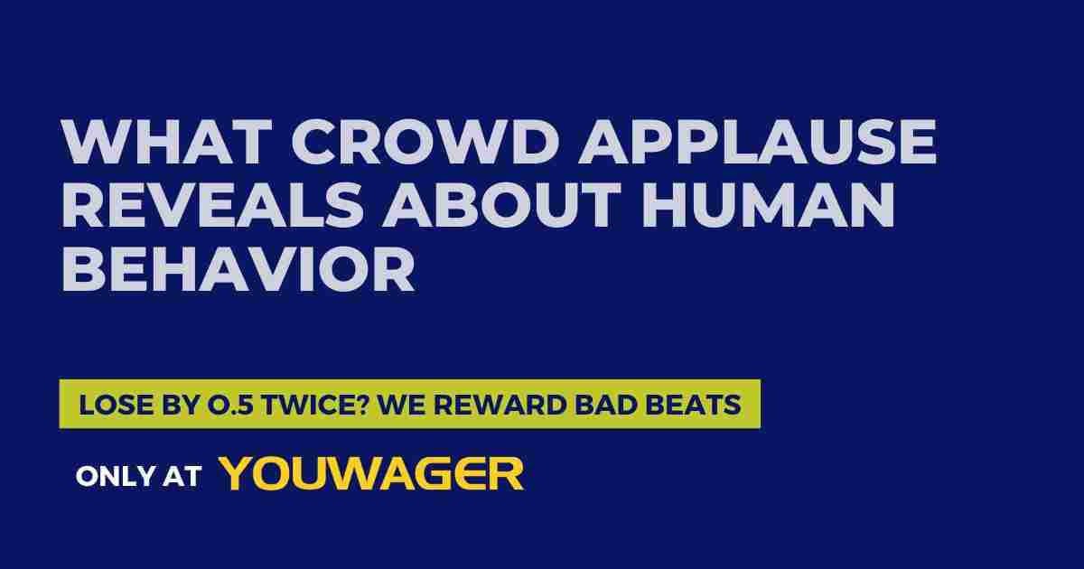 What Crowd Applause Reveals About Human Behavior
