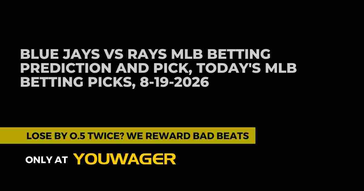 Blue Jays vs Rays MLB Betting Prediction: Can Tampa Bay Upset Toronto as a Home Underdog?
