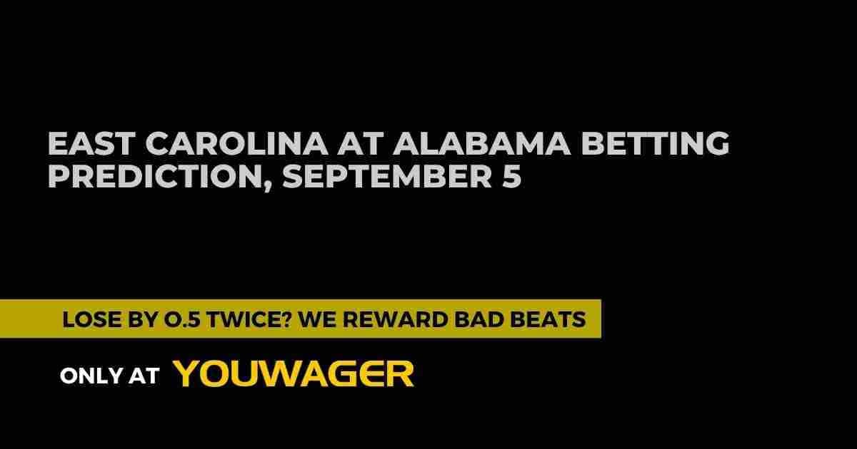 East Carolina at Alabama Betting Prediction: Can the Pirates Keep It Close Against the Crimson Tide?