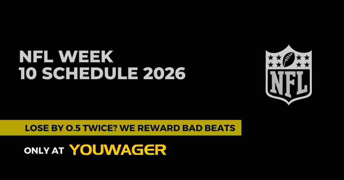 NFL Week 10 Schedule 2026: Every Game, Best Matchups, Betting Guide, Fun Facts & AI Predictions