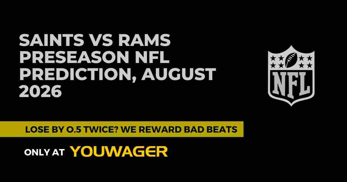 Saints vs Rams Preseason NFL Prediction, August 2026