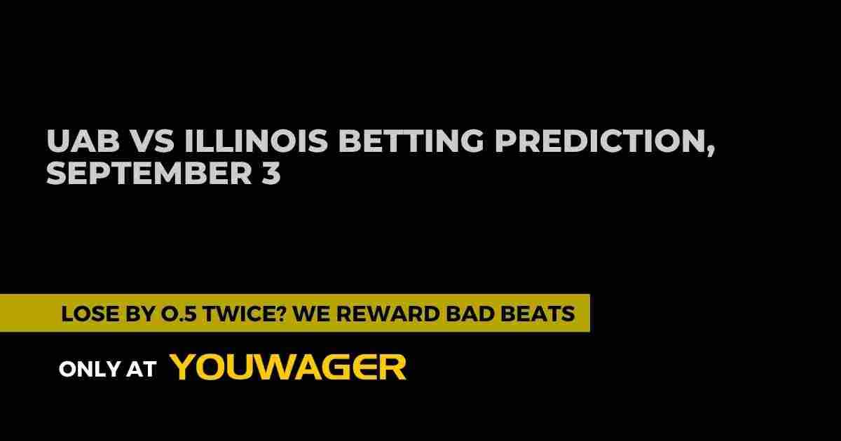 UAB vs Illinois Betting Prediction: Can the Illini Cover the Spread in Their Season Opener?