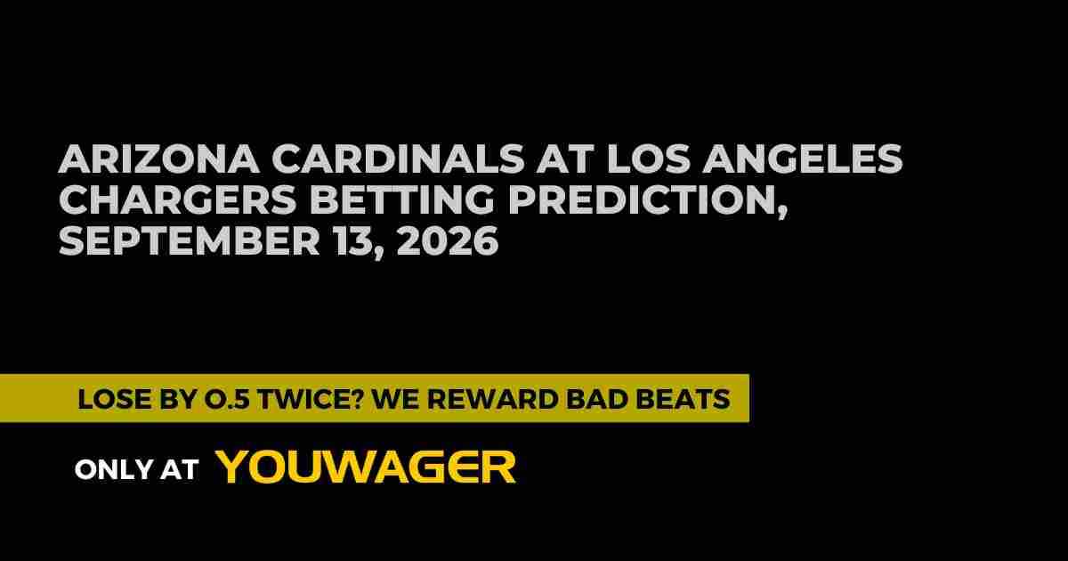 Arizona Cardinals at Los Angeles Chargers Betting Prediction: Who Will Win in Week 1?