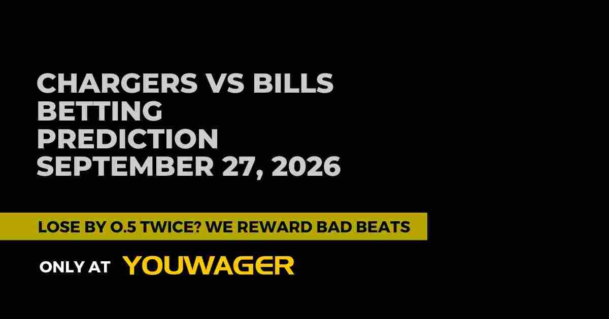 Chargers vs Bills Betting Prediction: Odds, Best Bets & More, 09/27/26