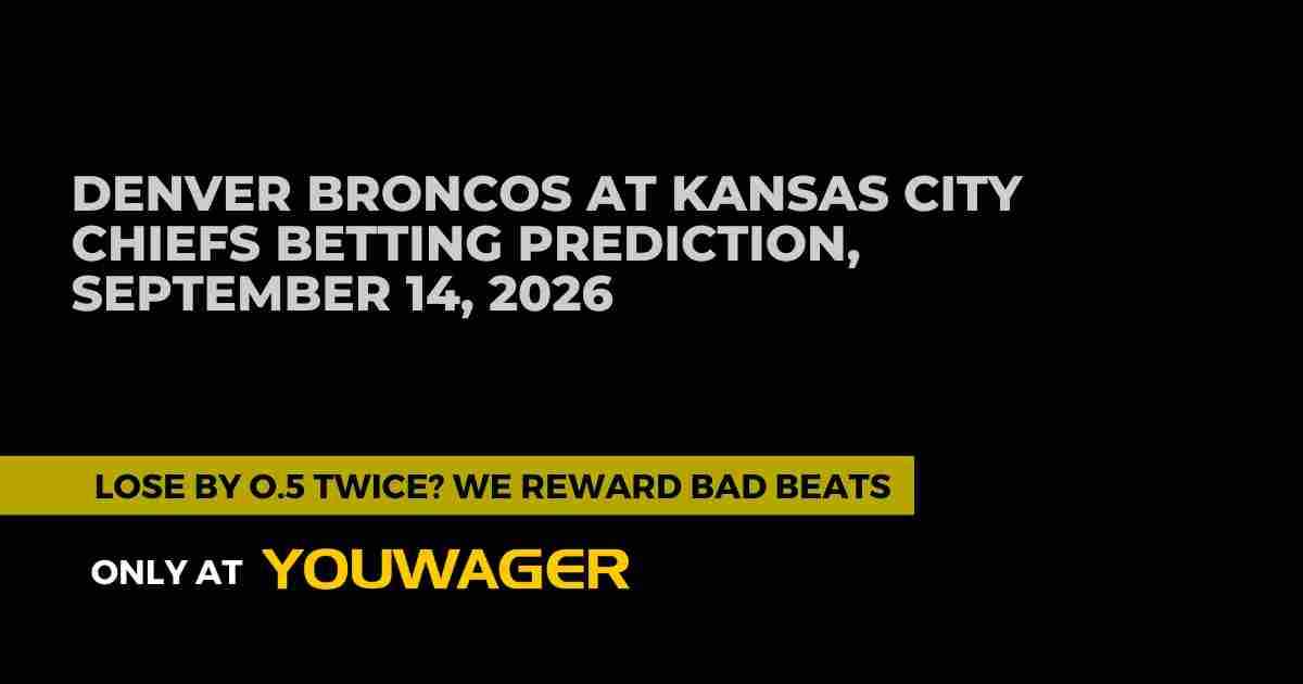 Denver Broncos at Kansas City Chiefs Betting Prediction: Who Will Win the Week 1 Monday Night Football Game?