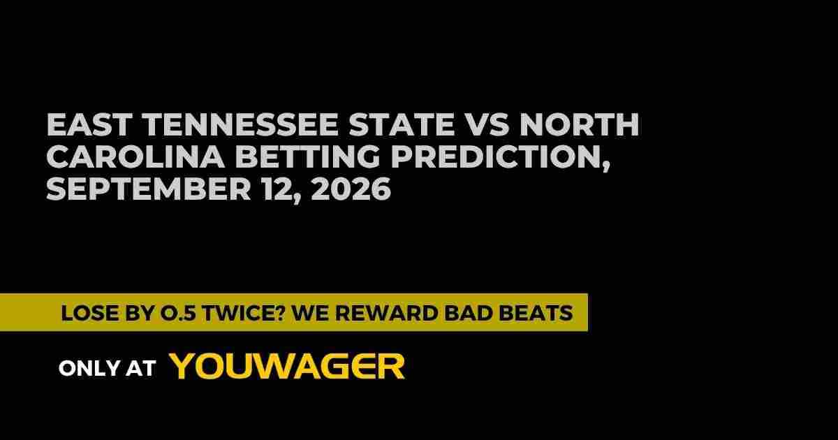 East Tennessee State vs North Carolina Betting Prediction: Can ETSU Cover the 35.5-Point Spread?