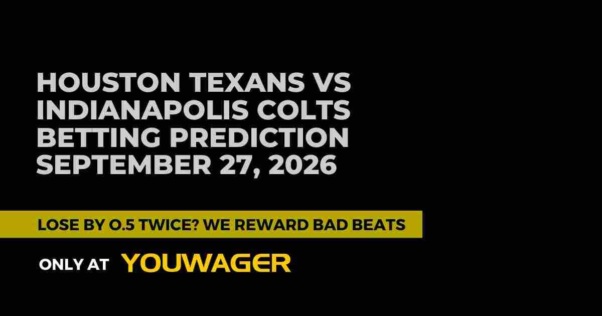 Houston Texans vs Indianapolis Colts Betting Prediction: Odds, Best Bets & Week 3 Picks