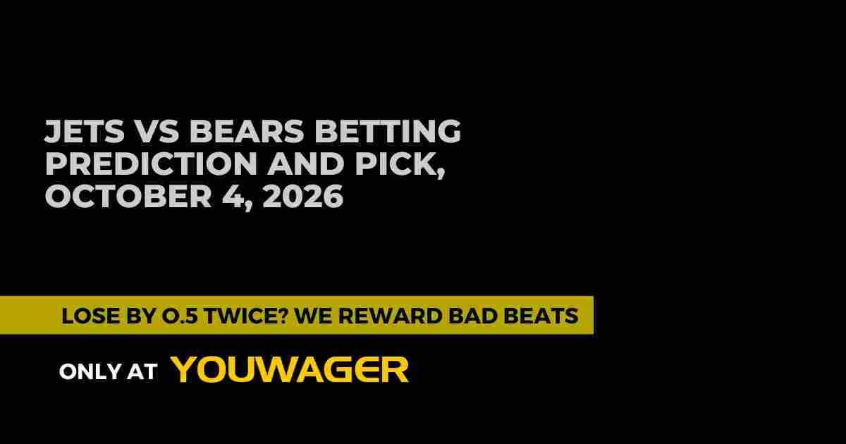 Jets vs Bears Betting Prediction and Pick, October 4, 2026