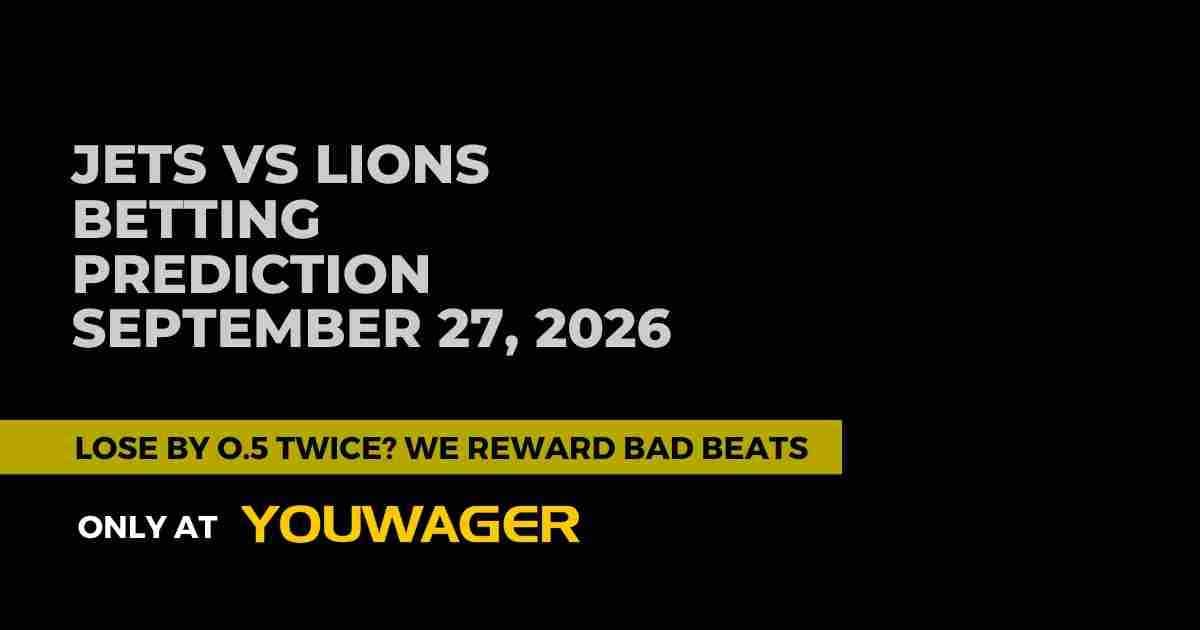 Jets vs Lions Betting Prediction Odds, Best Bets & More, September 27, 2027