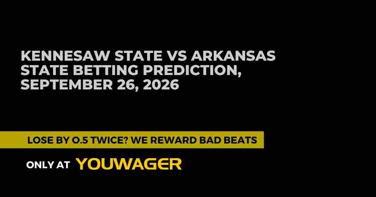 Kennesaw State vs Arkansas State Betting Prediction, September 26, 2026