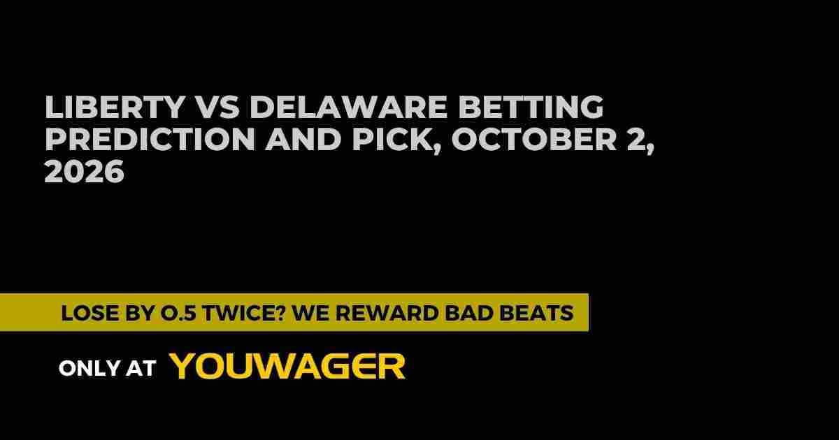 Liberty vs Delaware Betting Prediction and Pick, October 2, 2026