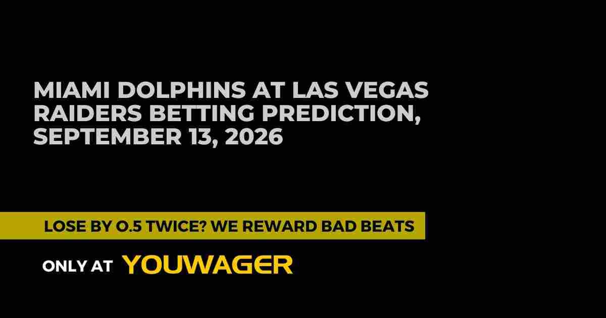 Miami Dolphins at Las Vegas Raiders Betting Prediction: Can Miami Upset Las Vegas in Week 1?