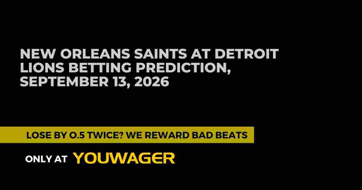 New Orleans Saints at Detroit Lions Betting Prediction: Can New Orleans Cover the Spread Against Detroit?
