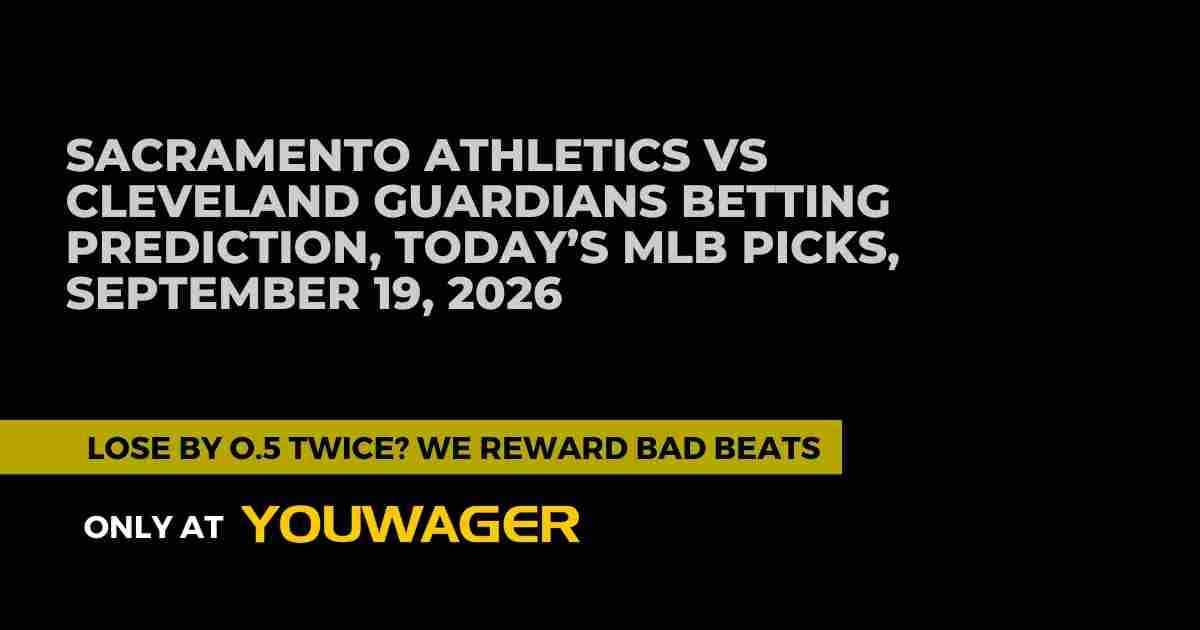 Sacramento Athletics vs Cleveland Guardians Betting Prediction: Can Cleveland Build on Its Home Advantage?
