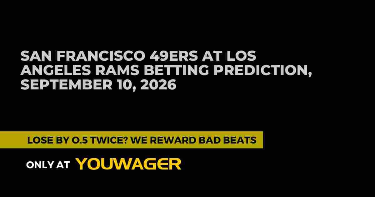 San Francisco 49ers at Los Angeles Rams Betting Prediction: Who Will Win in Week 1?