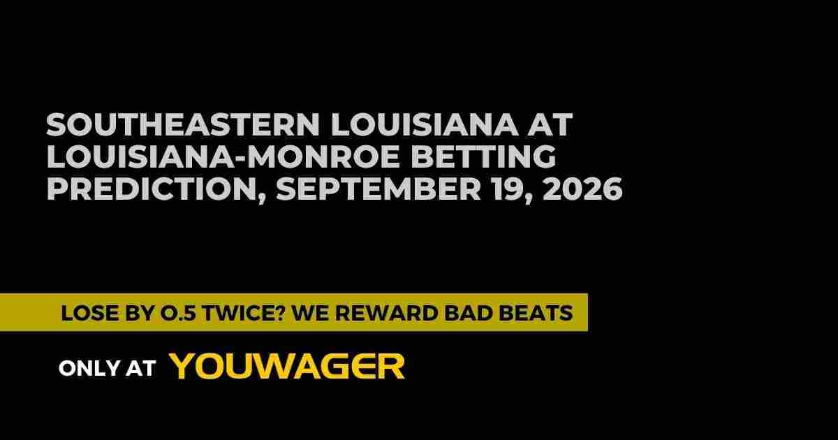 Southeastern Louisiana at Louisiana-Monroe Betting Prediction, September 19, 2026