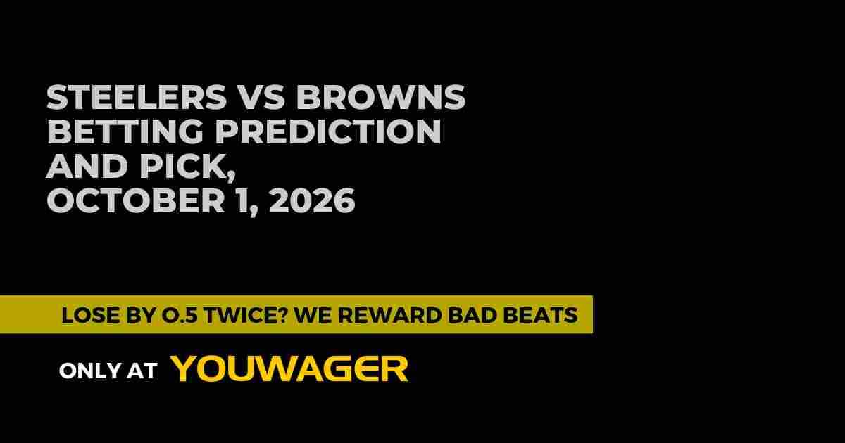 Steelers vs Browns Betting Prediction, Odds, Best Bets & NFL Week 4 Picks