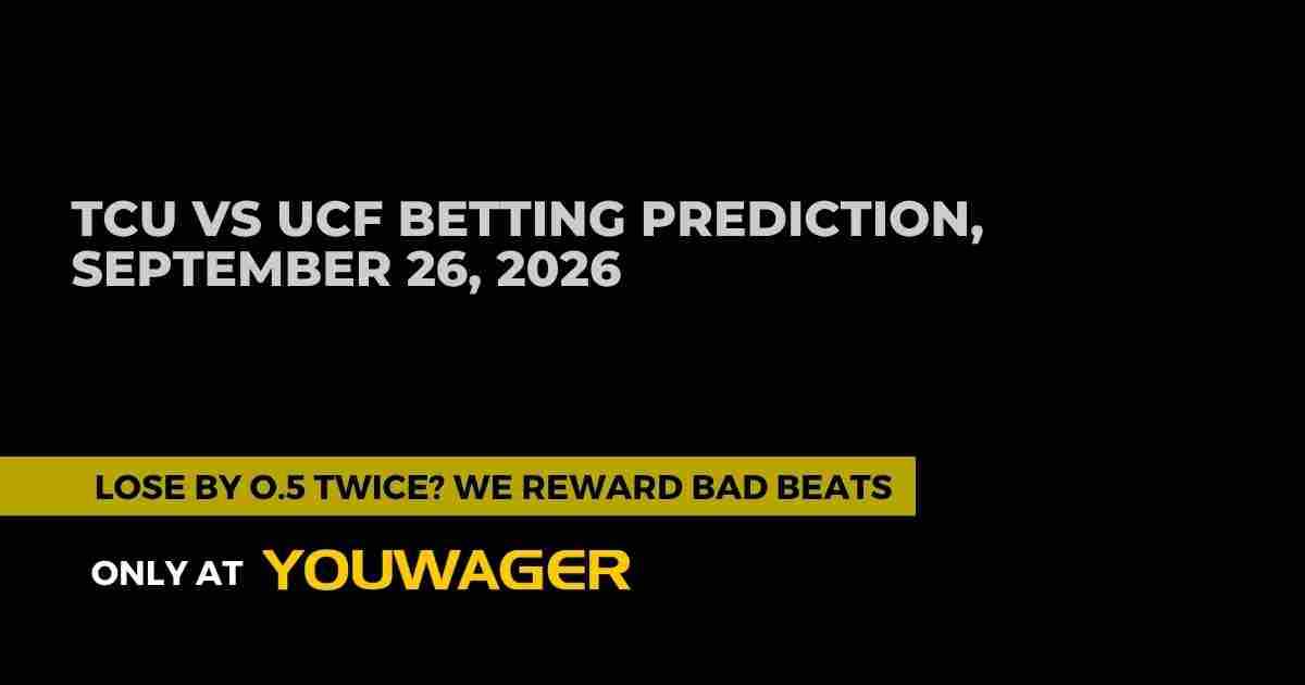 TCU vs UCF Betting Prediction, September 26, 2026