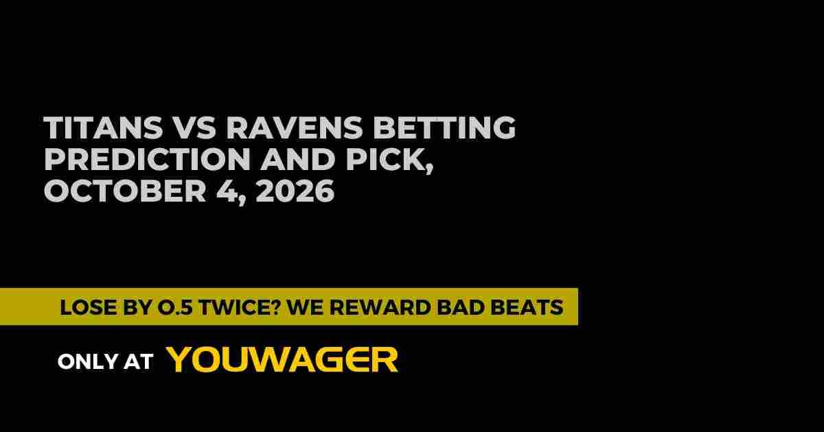 Titans vs Ravens Betting Prediction and Pick, October 4, 2026