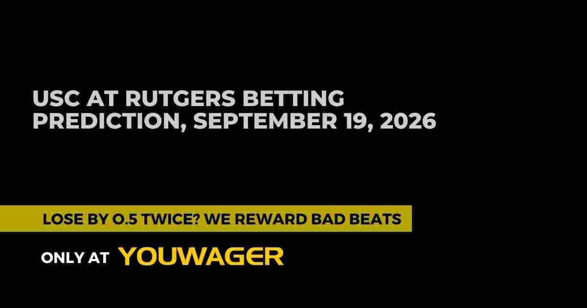 USC at Rutgers Betting Prediction, September 19, 2026