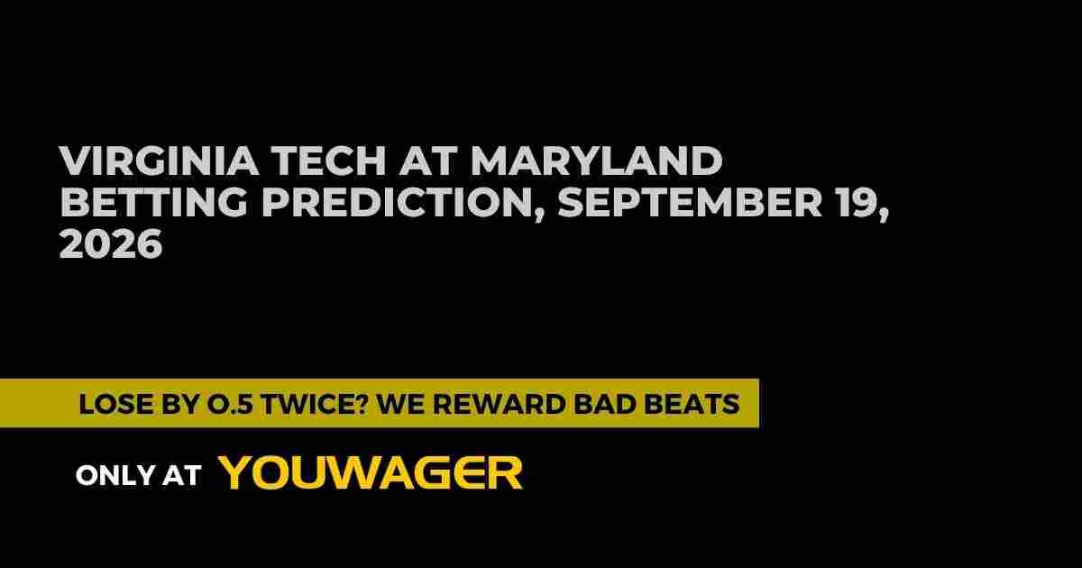 Virginia Tech at Maryland Betting Prediction, September 19, 2026