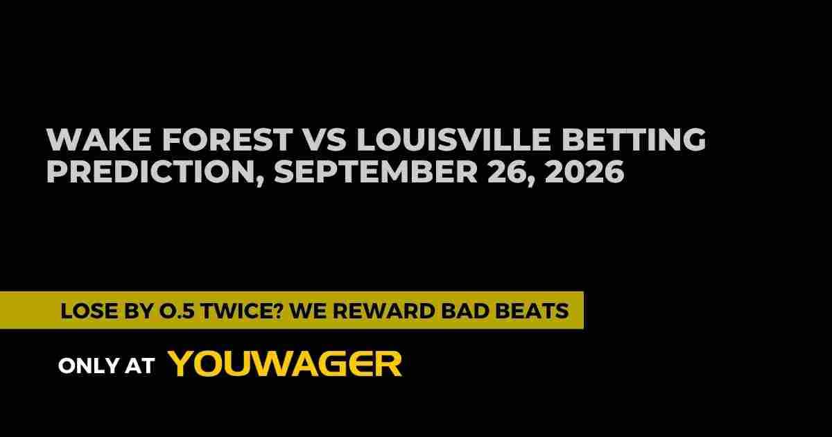 Wake Forest vs Louisville Betting Prediction, September 26, 2026