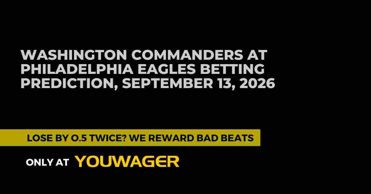 Washington Commanders at Philadelphia Eagles Betting Prediction: Can Washington Cover the Spread Against Philadelphia?