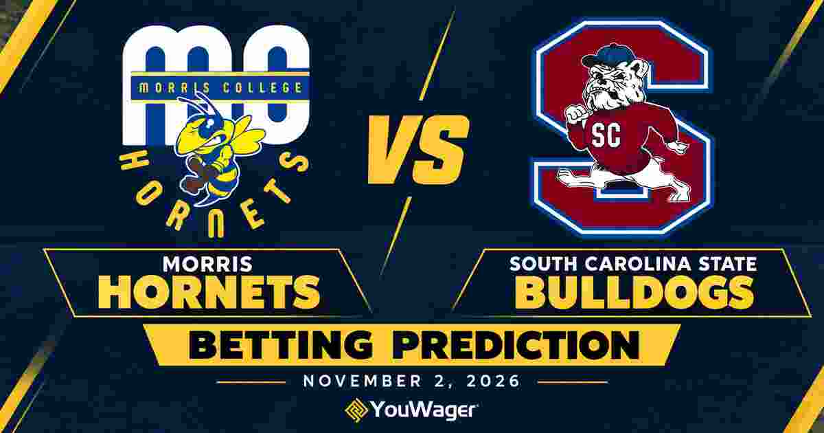 Morris Hornets vs South Carolina State Bulldogs Betting Prediction, College Basketball Predictions, November 2, 2026