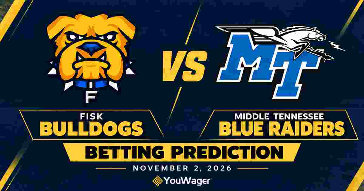 Fisk Bulldogs vs Middle Tennessee Blue Raiders Betting Prediction, College Basketball Predictions, November 2, 2026