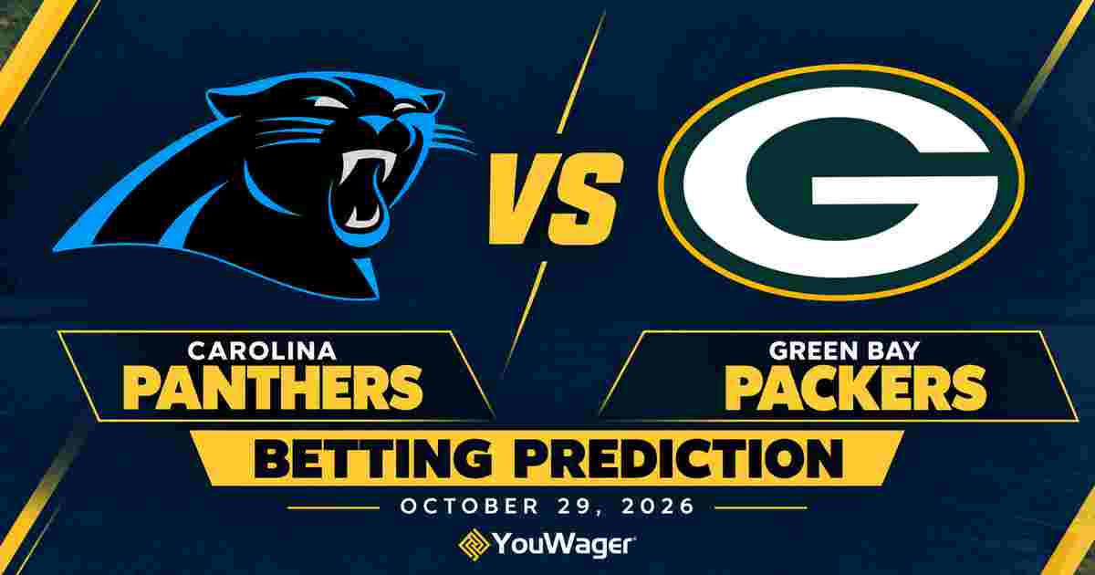 Carolina Panthers vs Green Bay Packers Betting Prediction, NFL Week 8 Predictions, October 29, 2026