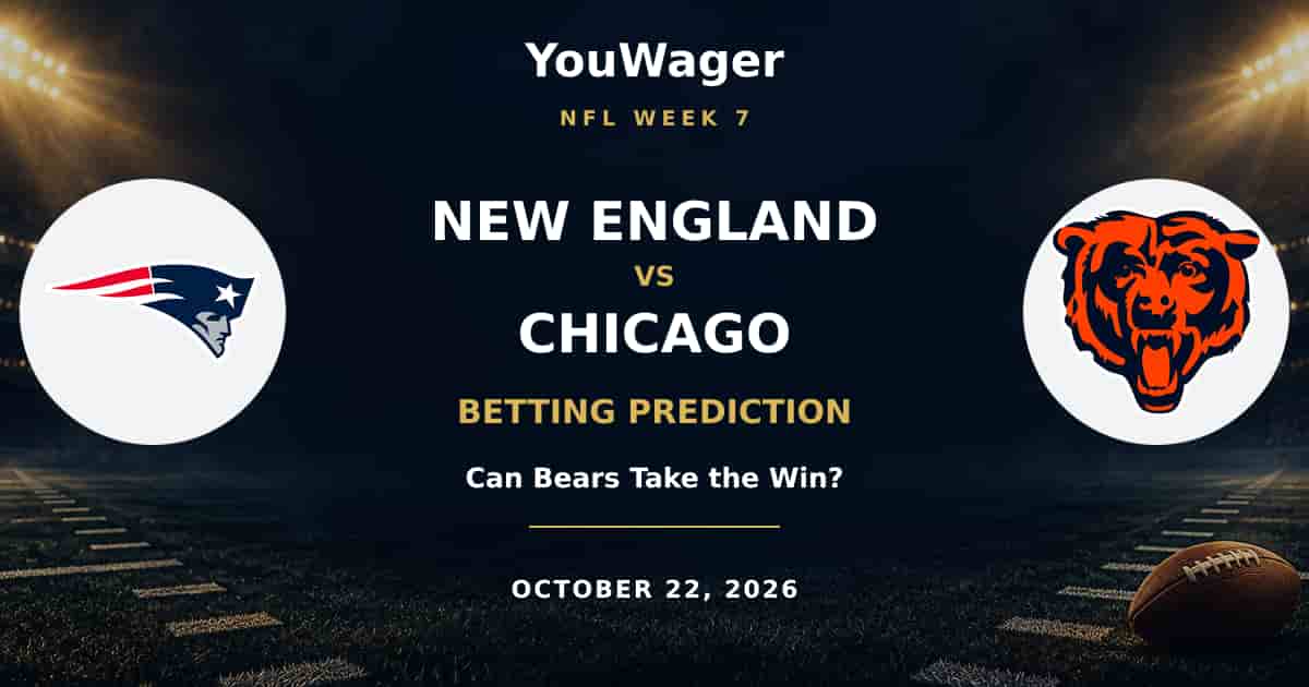 New England Patriots vs Chicago Bears Betting Prediction, Week 7, October 22, 2026: Can Bears Take the Win?