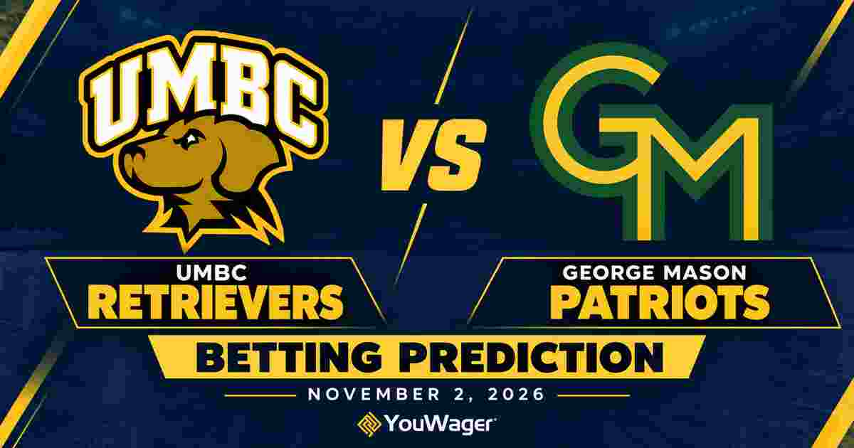 UMBC Retrievers vs George Mason Patriots Betting Prediction, College Basketball Predictions, November 2, 2026