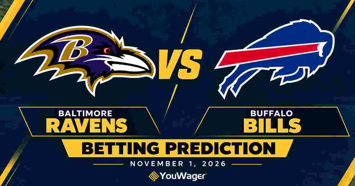 Baltimore Ravens vs Buffalo Bills Betting Prediction, NFL Week 8 Predictions, November 1, 2026