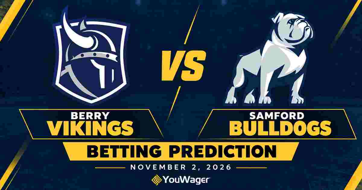 Berry Vikings vs Samford Bulldogs Betting Prediction, College Basketball Predictions, November 2, 2026