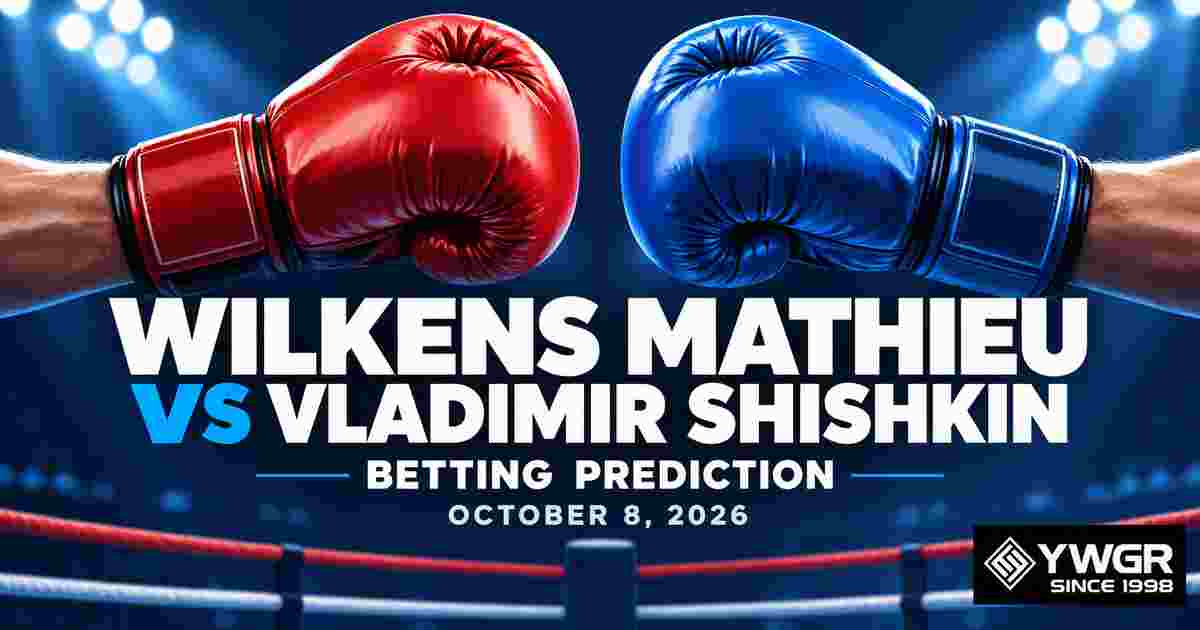 Wilkens Mathieu vs Vladimir Shishkin Betting Prediction, October 8, 2026