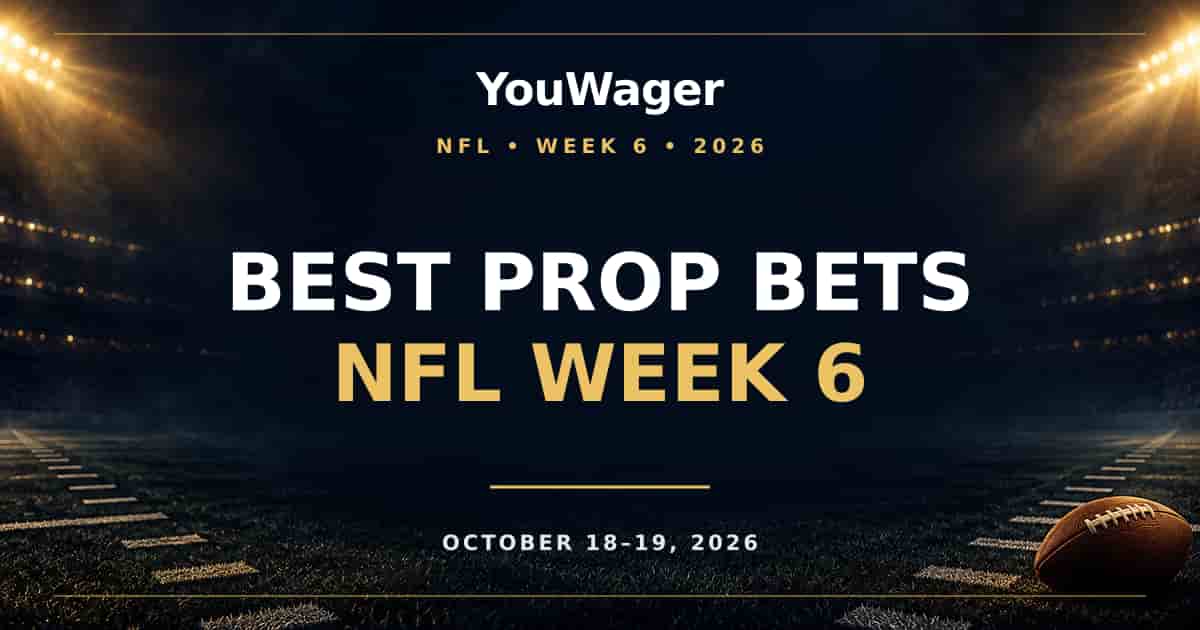 Best Prop Bets Week 6 NFL Player Predictions