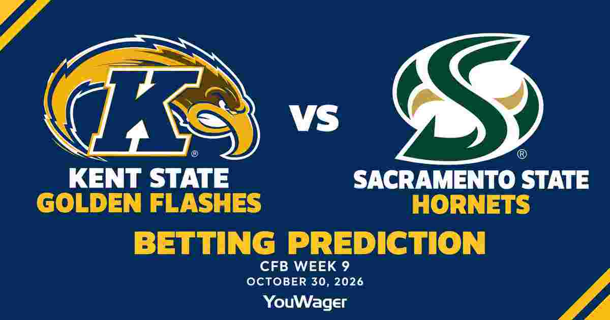 Kent State Golden Flashes vs Sacramento State Hornets Betting Prediction, CFB Week 9 Predictions, October 30, 2026: Who wins?