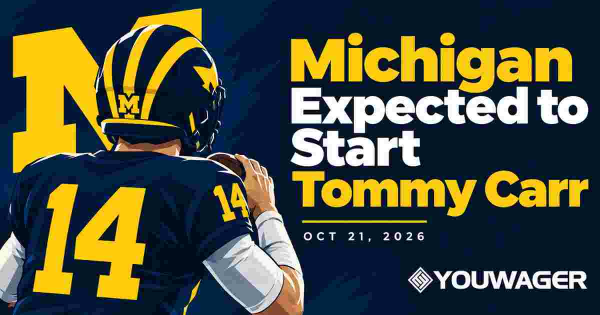 Michigan Expected to Start Tommy Carr Over Bryce Underwood Against Indiana