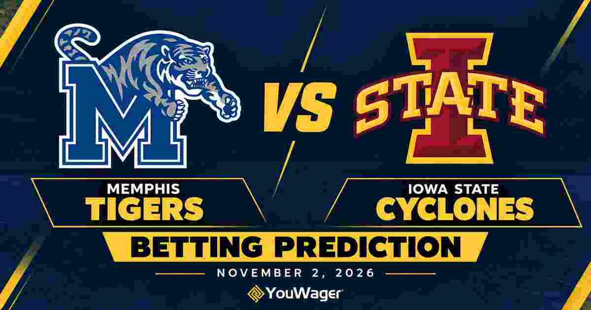 Memphis Tigers vs Iowa State Cyclones Betting Prediction, College Basketball Predictions, November 2, 2026