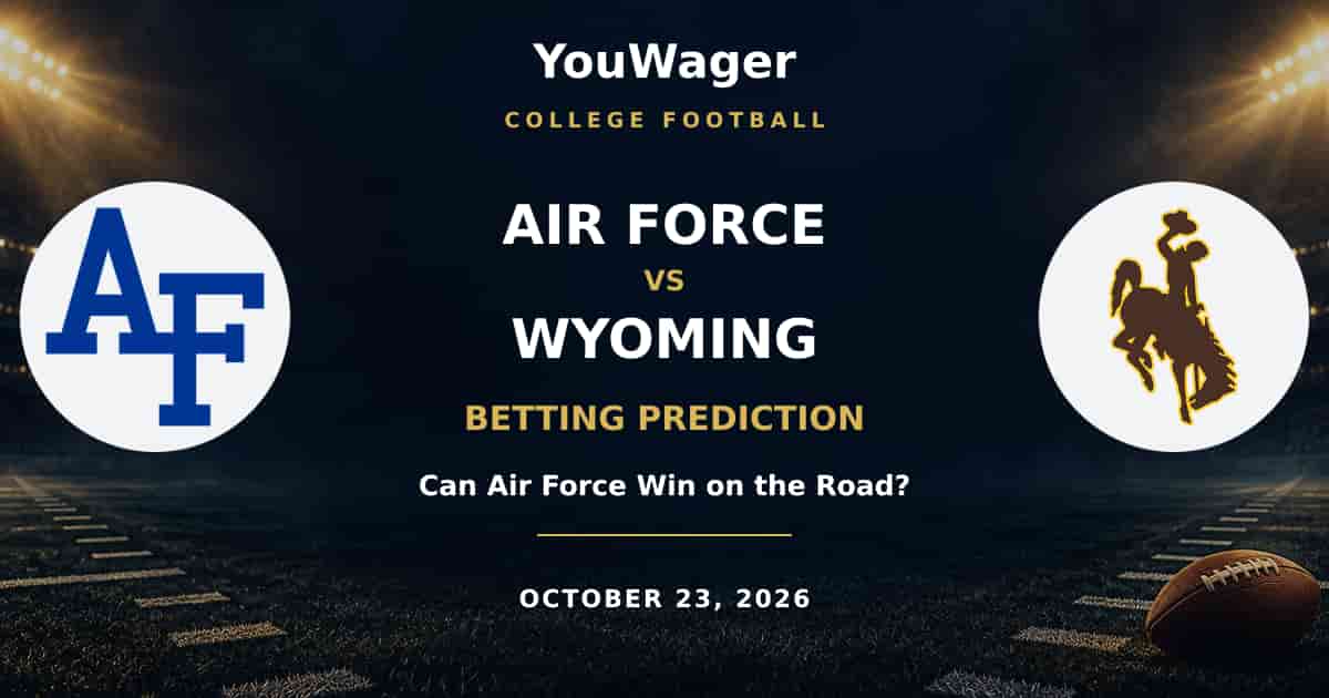Air Force Falcons vs Wyoming Cowboys Betting Prediction, October 23, 2026: Can Air Force Win on the Road?