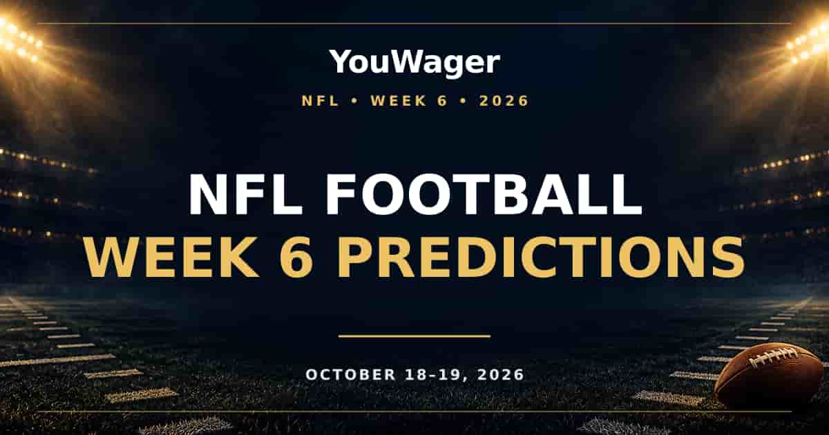 NFL Football Week 6 Predictions for Every Remaining Game