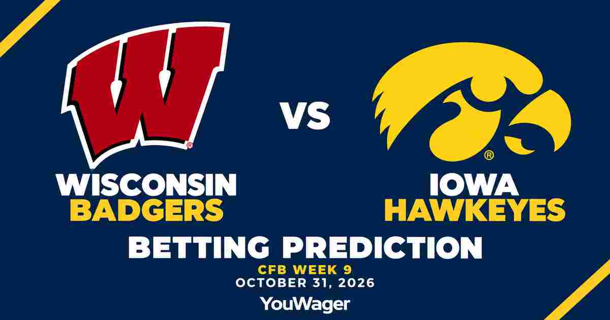 Wisconsin Badgers vs Iowa Hawkeyes Betting Prediction, CFB Week 9 Predictions, October 31, 2026: Who wins?